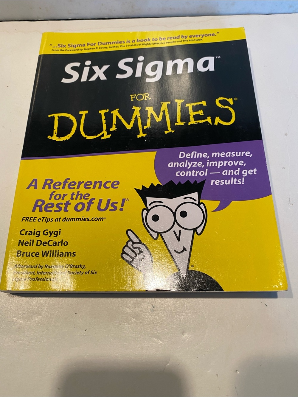 “Six Sigma for Dummies,”